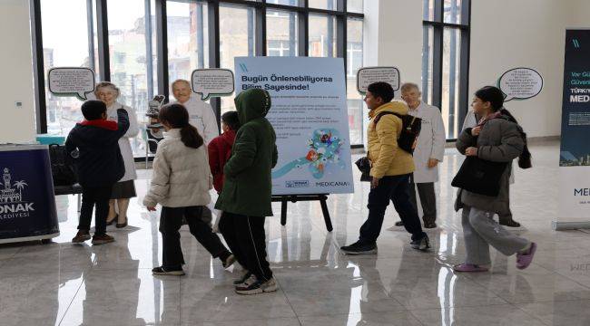 Konak'ta rahim ağzı kanserine karşı bilimsel farkındalık