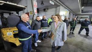 Başkan Mutlu, ulaşım emekçileriyle iftarda buluştu