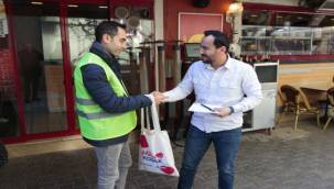 Konak'ta sıfır atık için esnafla iş birliği