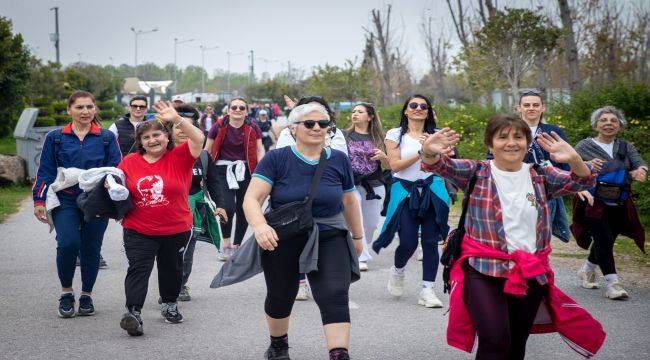 Konak'tan Dünya Sağlık Haftası'na özel yürüyüş