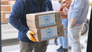 Konak'tan okullara 'hijyenik' destek