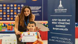 İzmir'de afet farkındalığı küçük yaşta kazandırılıyor