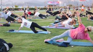 Konaklılar Kordon'da sporla buluştu