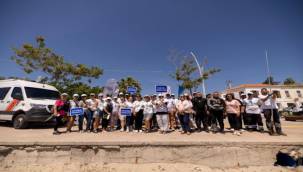 Plajdan 750 kilogram atık toplandı