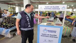 Konak'ın pazar yerlerinde güvenli alışveriş