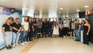İZDENİZ personeline afet ve yangın eğitimi