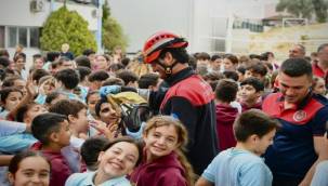 İtfaiye Haftası'nda öğrencilere yangın ve afet eğitimi