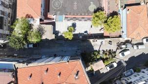 Konaklı öğrencilere 'renkli yol' sürprizi
