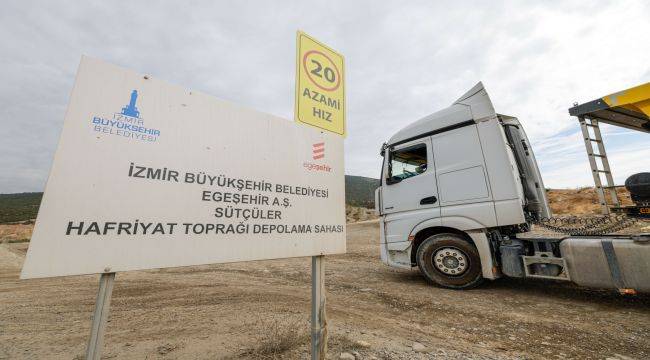 İzmir'de hafriyat toprağına doğa dostu yönetim