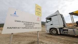 İzmir'de hafriyat toprağına doğa dostu yönetim