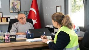 İzmir'de muhtarların günü de emeği de unutulmadı